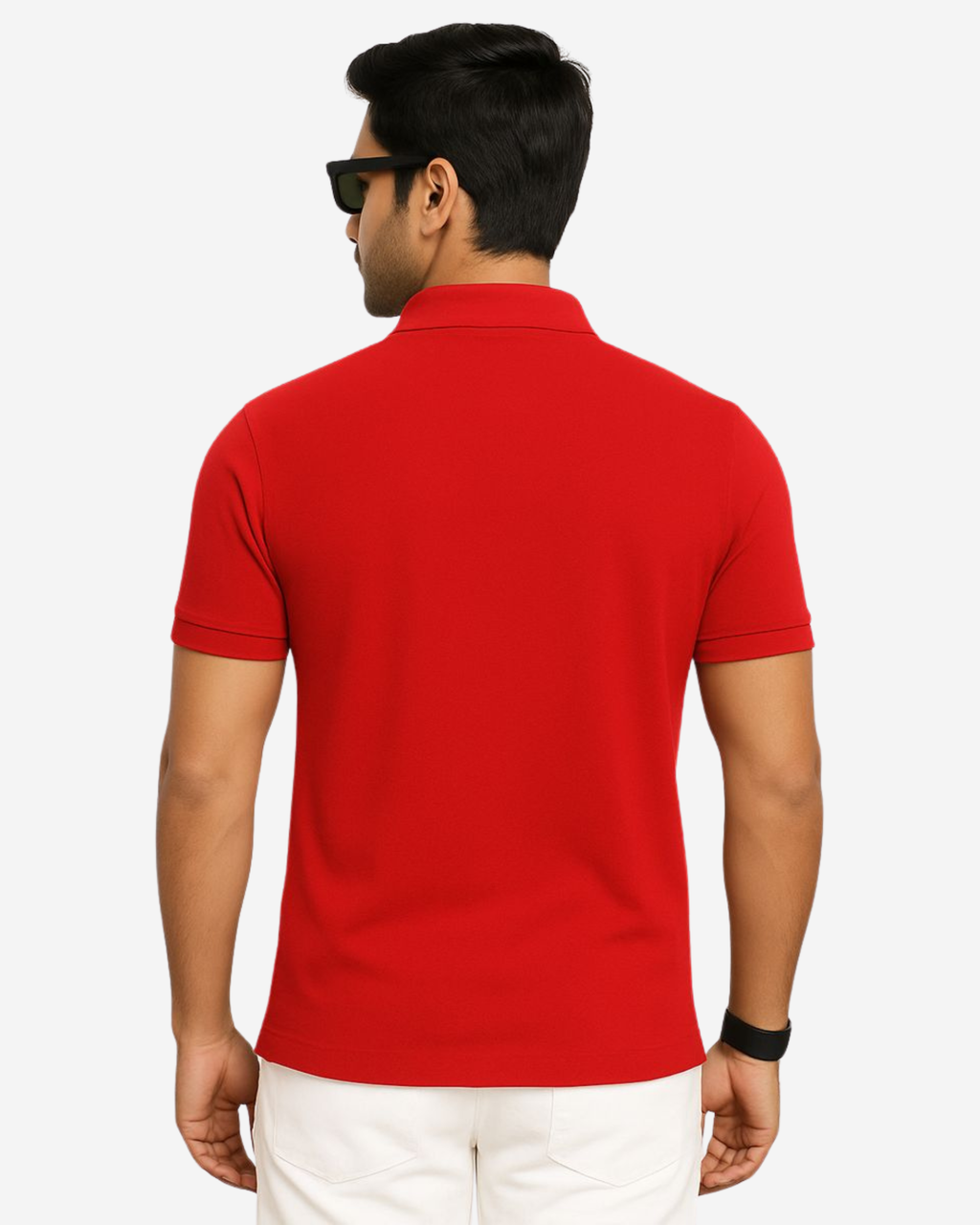 SHARXTRENDS Men’s Pure Cotton Pique Polo T-Shirt | Regular Fit | Ribbed Collar & Half Sleeve | 210–220 GSM | Casual, Office & Daily Wear