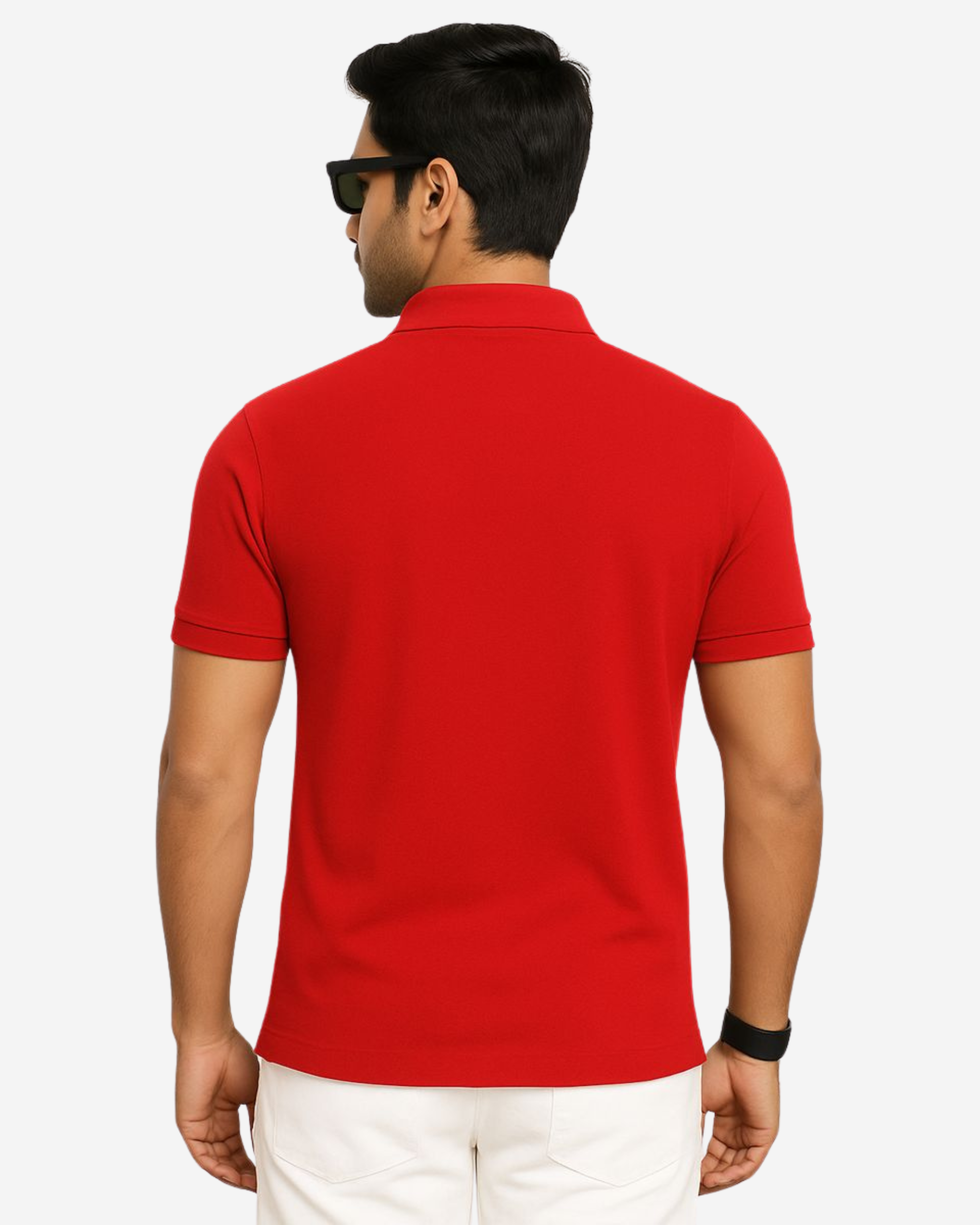 SHARXTRENDS Men’s Pure Cotton Pique Polo T-Shirt | Regular Fit | Ribbed Collar & Half Sleeve | 210–220 GSM | Casual, Office & Daily Wear