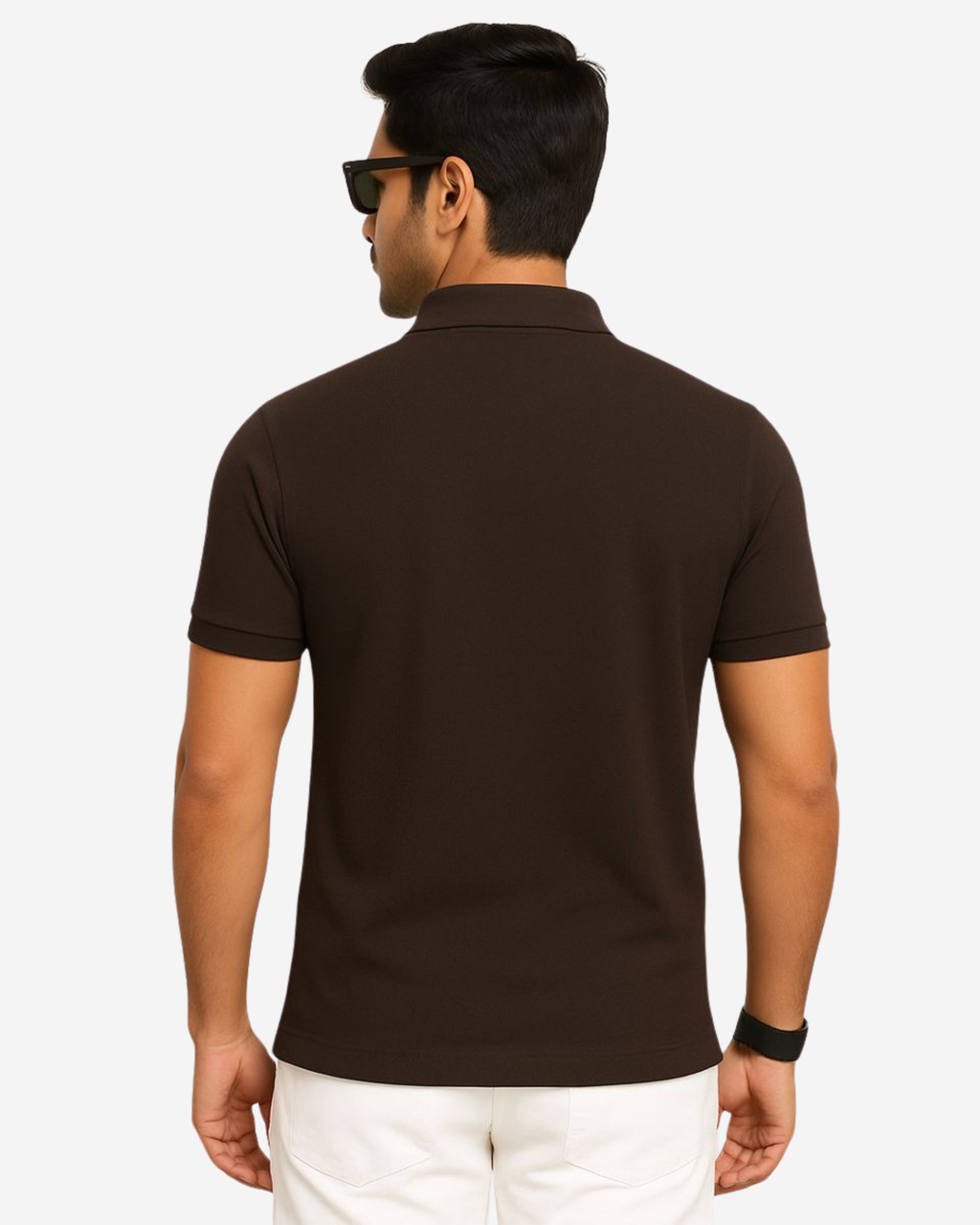 SHARXTRENDS Men’s Pure Cotton Pique Polo T-Shirt | Regular Fit | Ribbed Collar & Half Sleeve | 210–220 GSM | Casual, Office & Daily Wear