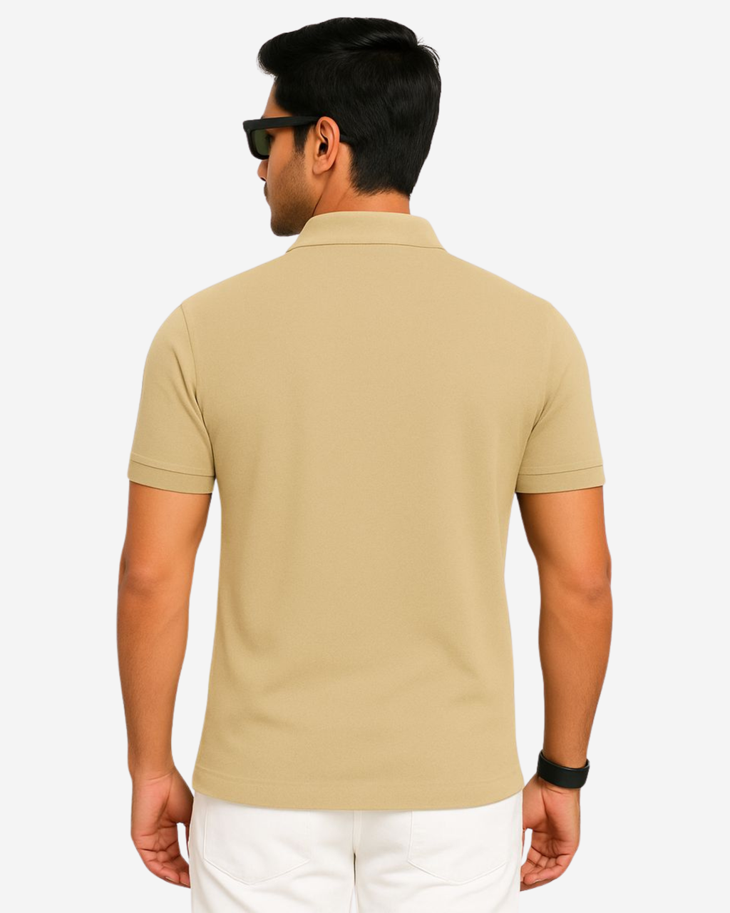 SHARXTRENDS Men’s Pure Cotton Pique Polo T-Shirt | Regular Fit | Ribbed Collar & Half Sleeve | 210–220 GSM | Casual, Office & Daily Wear