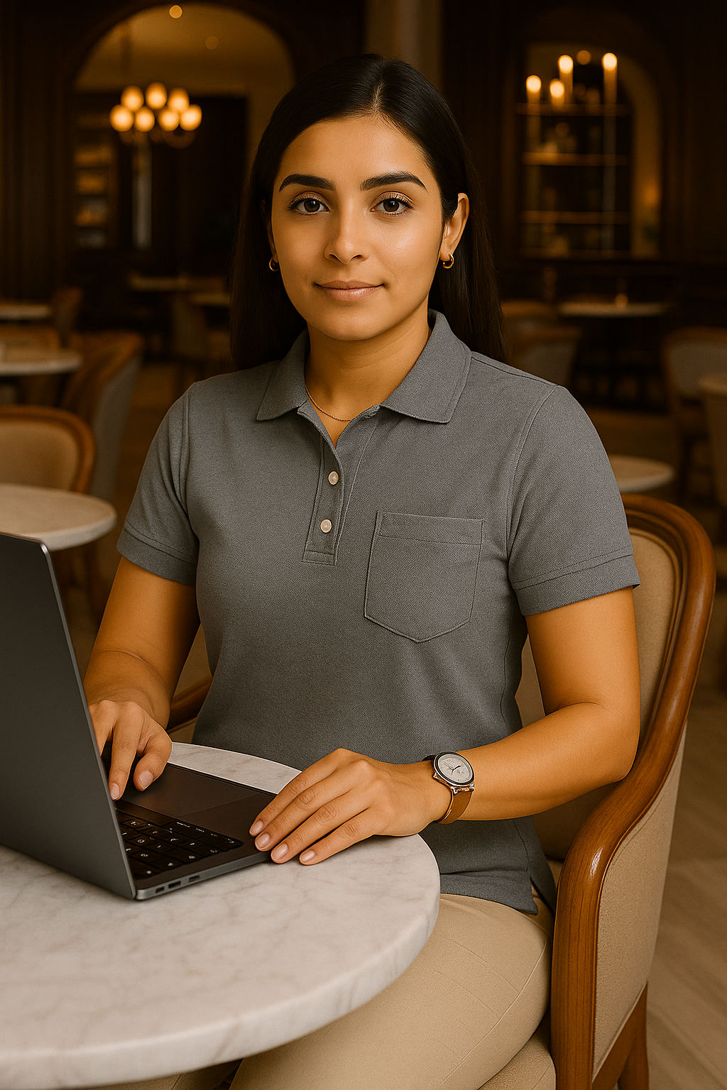 SHARXTRENDS Women’s Pure Cotton Pique Polo T-Shirt | Regular Fit | Ribbed Collar & Half Sleeve | 210–220 GSM | Casual, Office & Daily Wear