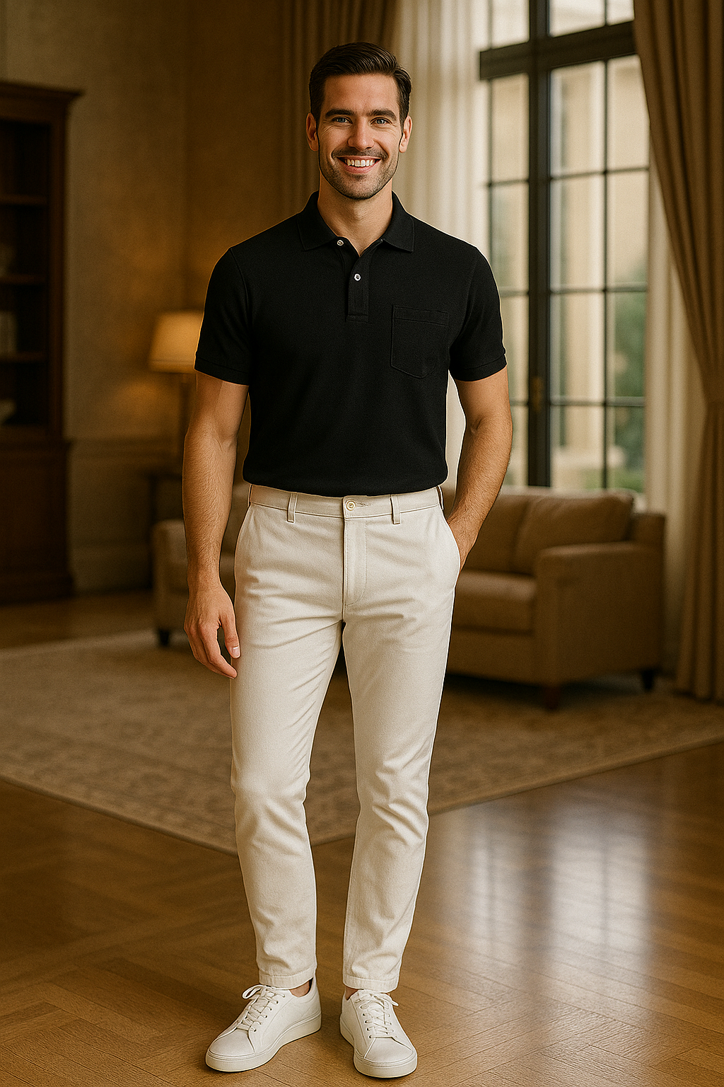 SHARXTRENDS Men’s Pure Cotton Pique Polo T-Shirt | Regular Fit | Ribbed Collar & Half Sleeve | 210–220 GSM | Casual, Office & Daily Wear