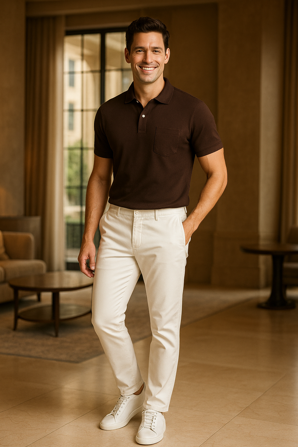 SHARXTRENDS Men’s Pure Cotton Pique Polo T-Shirt | Regular Fit | Ribbed Collar & Half Sleeve | 210–220 GSM | Casual, Office & Daily Wear