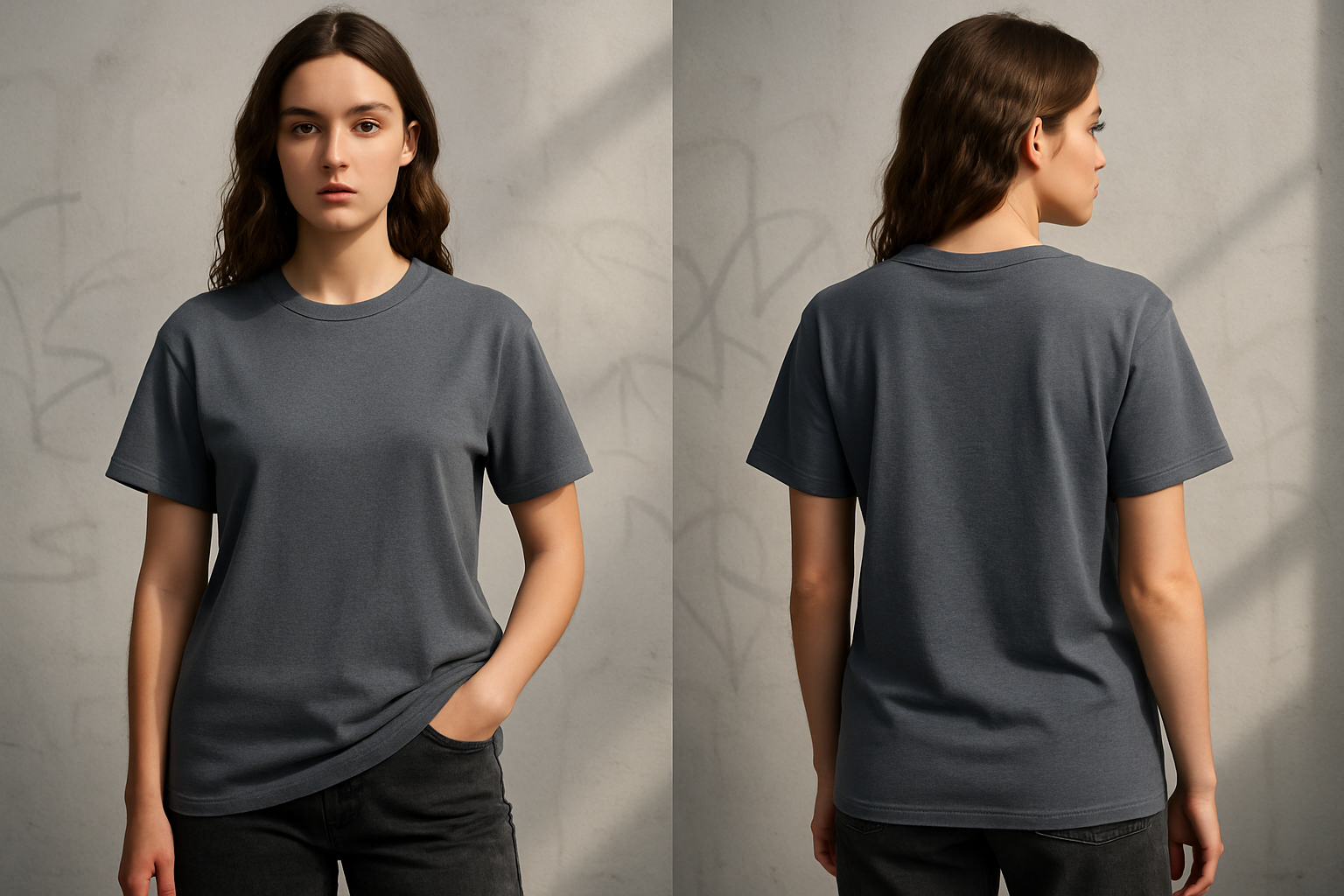 Sharx Half Sleeve Steel Gray Cotton T Shirt
